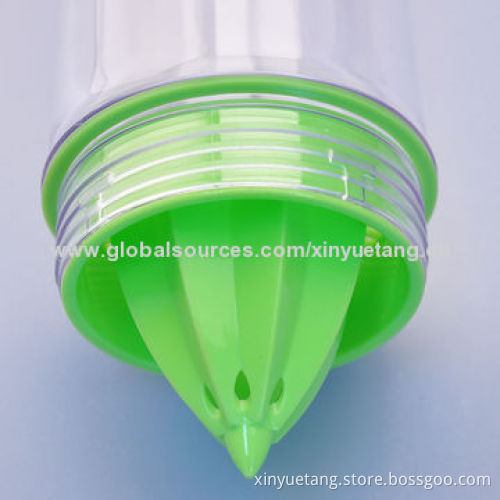 McDonald/Walmart/Sedex Audited Manufacturer/Supplier of BPA-free, Plastic Fruit/Infuser Water Bottle